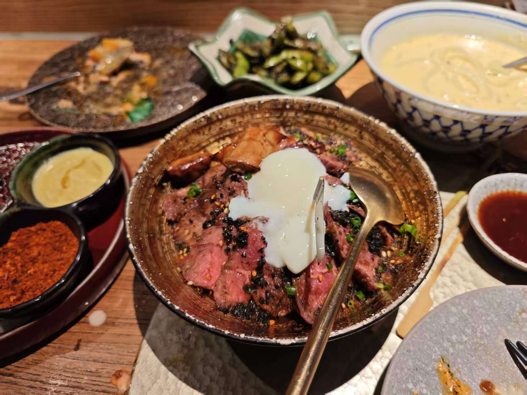 牛丼的热气 / beef bowl