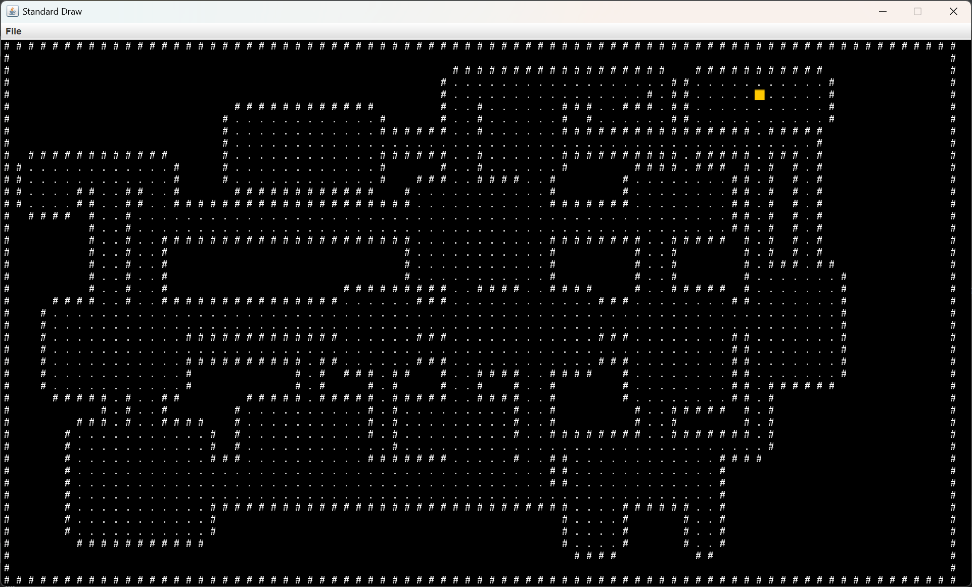 Screenshot of my Java 2D game